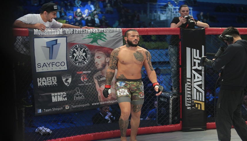 Lebanon's Mohammad Fakhreddine helping to introduce MMA in Syria