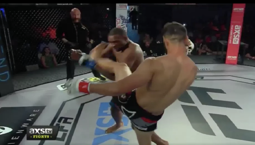 VIDEO: Showboating fighter gets knocked out with head kick at LFA 13