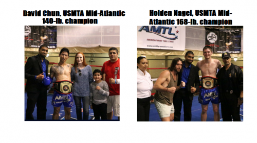 Chun and Nagel Capture USMTA Titles at AMTL, "Muay Thai in the DMV"