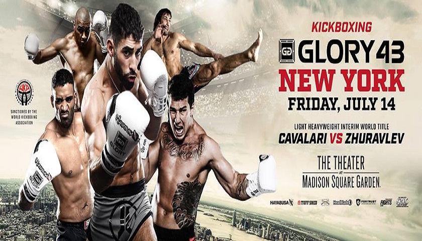 Glory Fighters Take Stage at MSG for Weigh-Ins - GLORY 43 Weigh-in Results