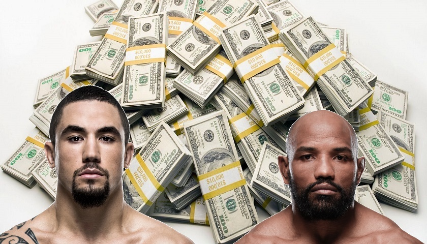 UFC 213 payouts - How much did the fighters make?