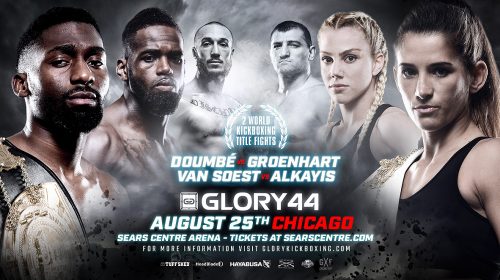 GLORY 44 Chicago Superfight Series Finalized