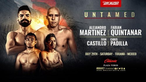 Brave 7: Untamed fight card updated as new bout is added to prelims