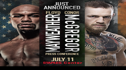 Mayweather vs McGregor World Tour Kicks Off in Los Angeles, Tuesday