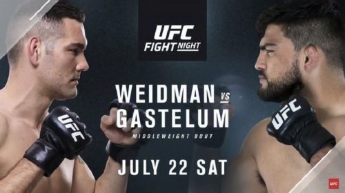 UFC on FOX 25 Results: Weidman vs. Gastelum