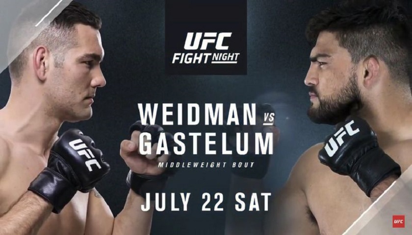 UFC on FOX 25 Results: Weidman vs. Gastelum