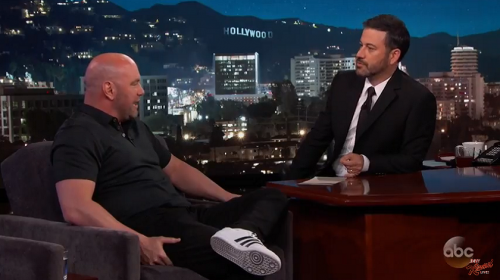 UFC President Dana White on Jimmy Kimmel - Will Donald Trump attend Mayweather vs. McGregor?