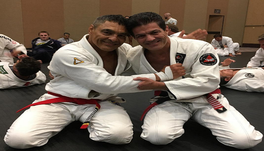 Rickson Gracie Promoted to Red Belt - FloGrappling