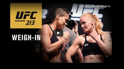 UFC 213 weigh-in results - Nunes vs. Shevchenko