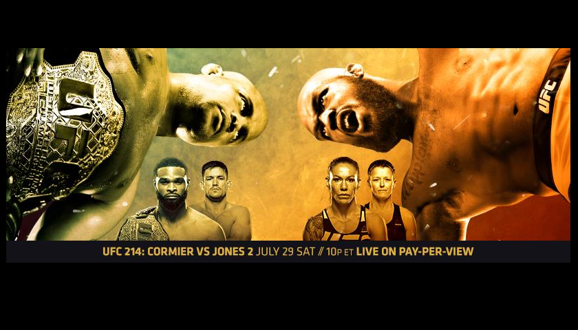 UFC 214 Results - Cormier vs. Jones 2, Woodley vs. Maia, Cyborg vs. Evinger