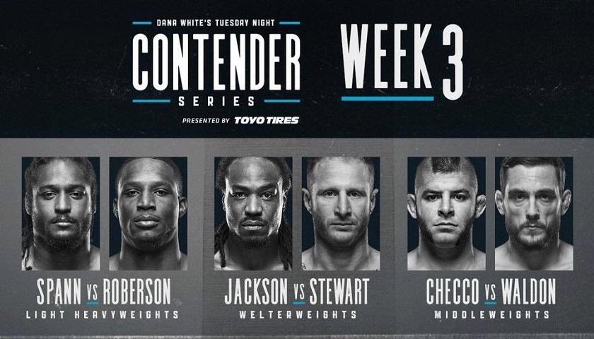 Dana White's Tuesday Night Contender Series - Week 3 Results