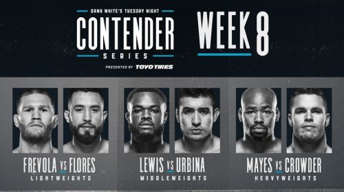 Dana White's Tuesday Night Contender Series Week 8 Results