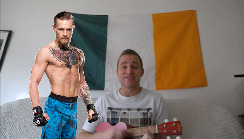 Watch the viral ukelele hit "There's Only One Conor McGregor'