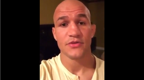 Junior Dos Santos sends message to fans after potential anti-doping violation