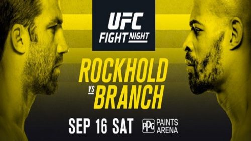 Former champion Luke Rockhold returns against David Branch in Pittsburgh