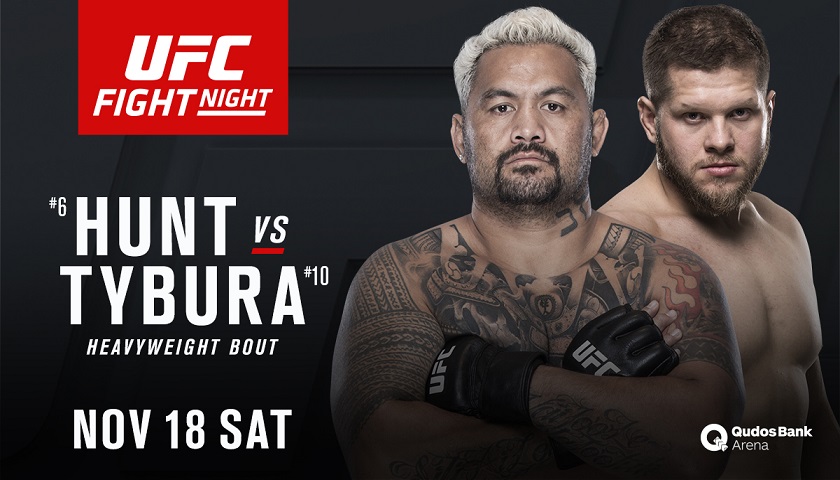 Mark Hunt vs. Marcin Tybura headlines UFC's return trip to Australia