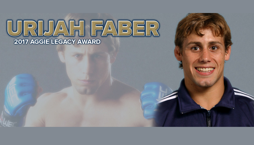 Urijah Faber named as sixth Aggie Legacy Award winner