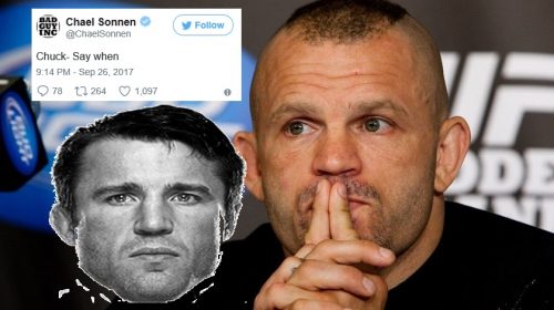 Chuck Liddell calls Chael an "easy fight" - Sonnen responds