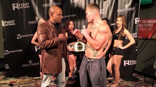 Joe Riggs vs. Shonie Carter tomorrow, more than 150 pro fight combined