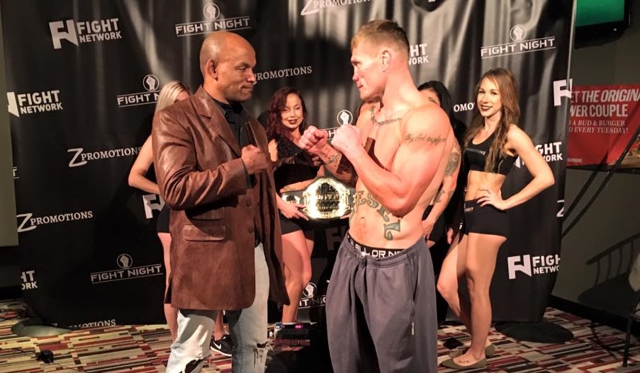 Joe Riggs vs. Shonie Carter tomorrow, more than 150 pro fight combined