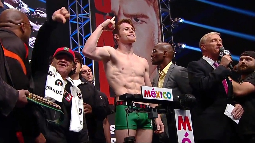 Canelo Alvarez vs. Gennady "GGG" Golovkin, Canelo Alvarez tests positive