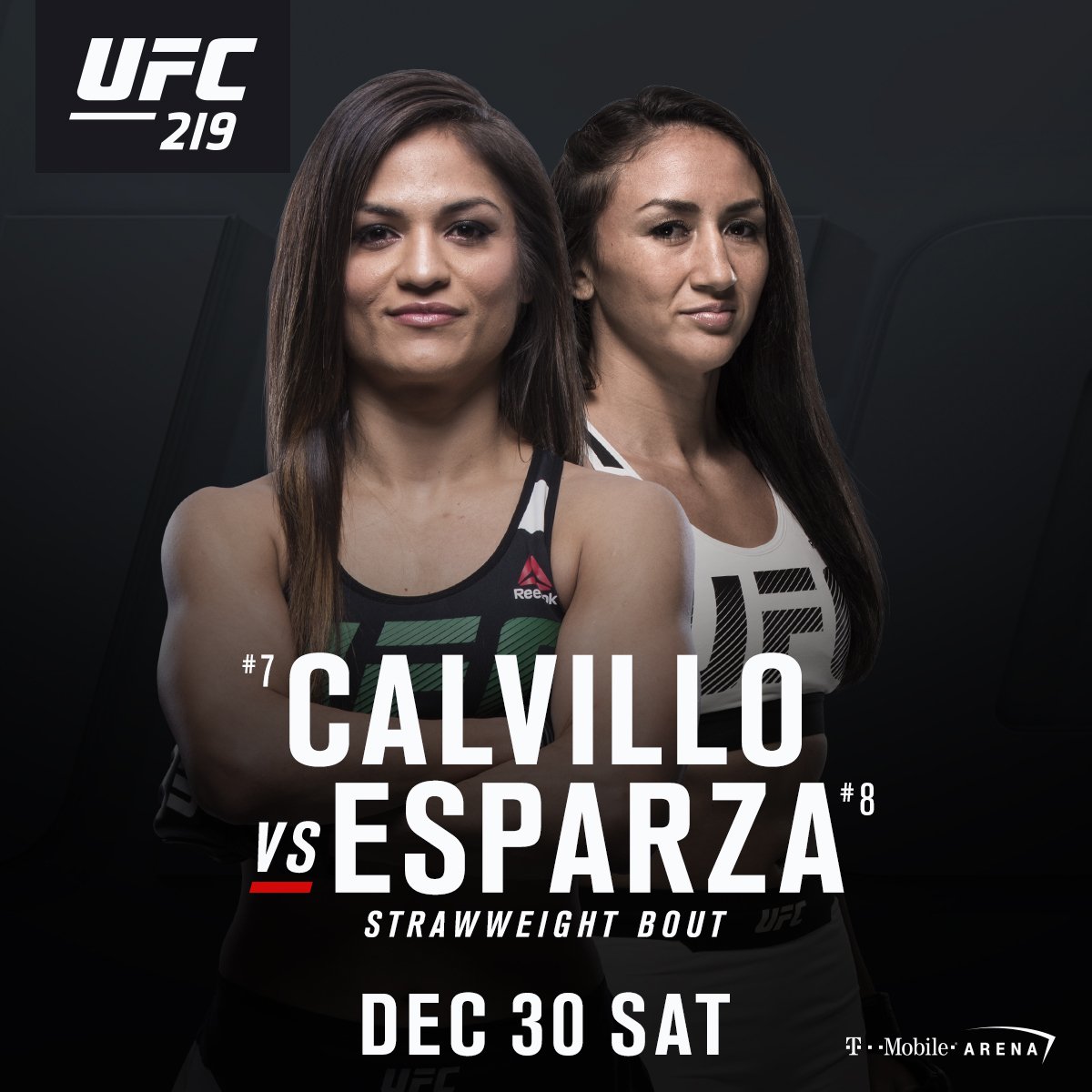 Cynthia Calvillo vs Carla Esparza, UFC 219