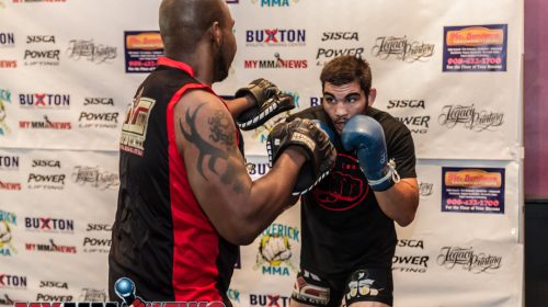 Michael DeLouisa, Mike DeLouisa - Maverick MMA 3 open workout