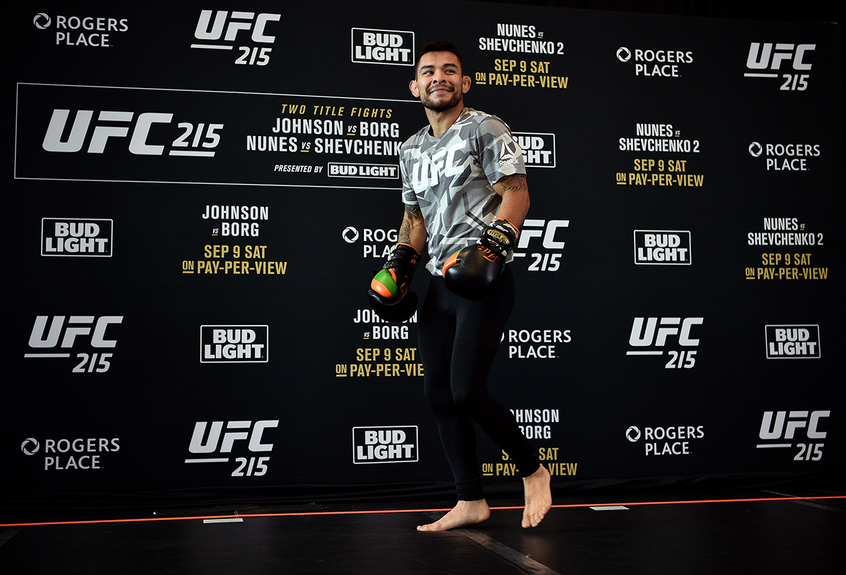 UFC 215: Open Workouts - Ray Borg