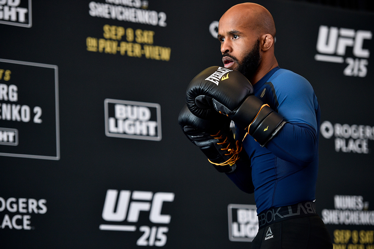 UFC 215: Open Workouts - Demetrious Johnson