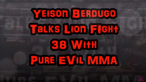 Yeison Berdugo talks upcoming fight at Lion Fight 38 alongside Coach Jamie Bradly