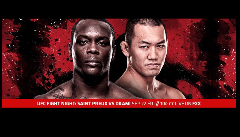 UFC Fight Night 117 results - Okami vs. Saint Preux