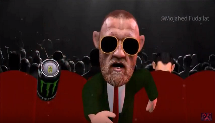 Mojahed Fudailat - UFC cartoon guy