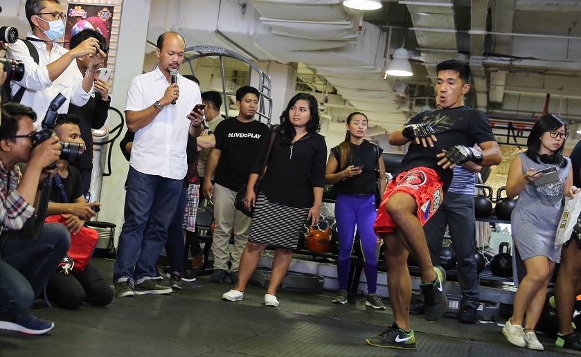 ONE Championship holds open workout for competitors of ONE: Total Victory