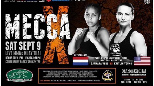 Mecca X Results - Live MMA & Muay Thai from Canterbury Park Expo Center