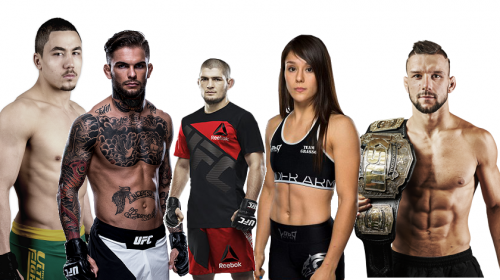 Top 5 of the Most Budding Fighters in MMA