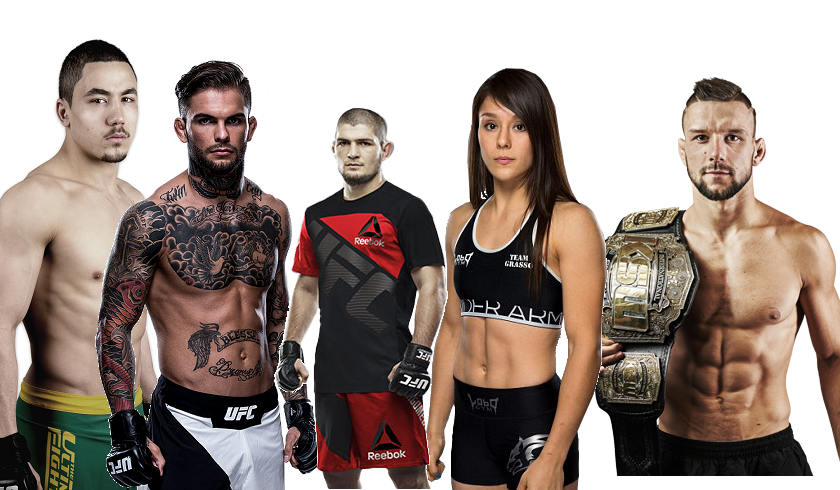 Top 5 of the Most Budding Fighters in MMA