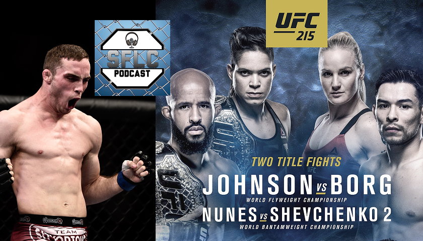 SFLC Podcast - UFC 215 staff picks, also Tony Martin joins show to talk UFC Pittsburgh fight