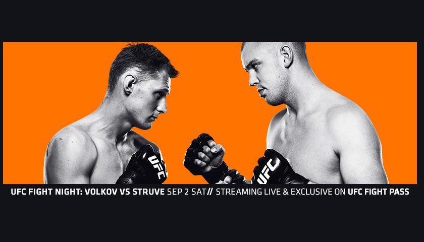 UFC Fight Night 115 Results from Rotterdam - Struve vs. Volkov