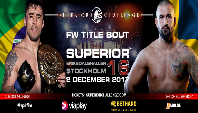 Michel Ersoy faces biggest fight of career at Superior Challenge 16