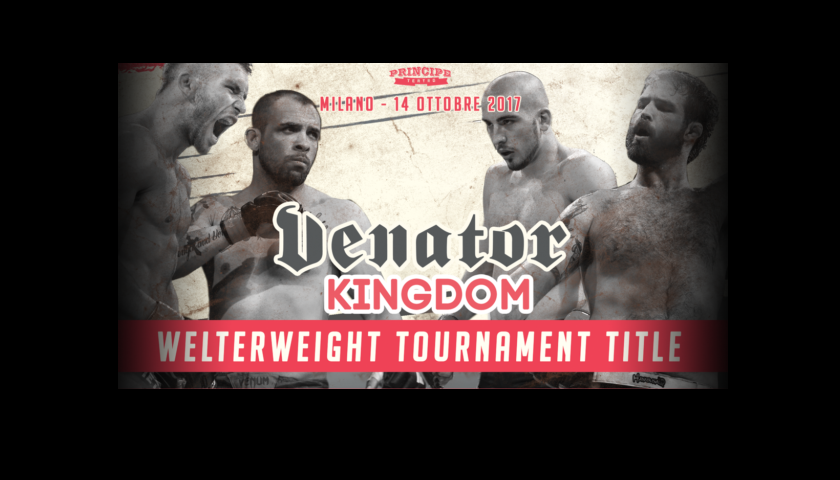 Venator FC returns with 'Kingdom', One-Night Tournament for Welterweight Title