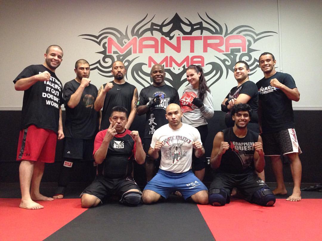 Manny Martinez training at Mantra MMA in Woodhaven