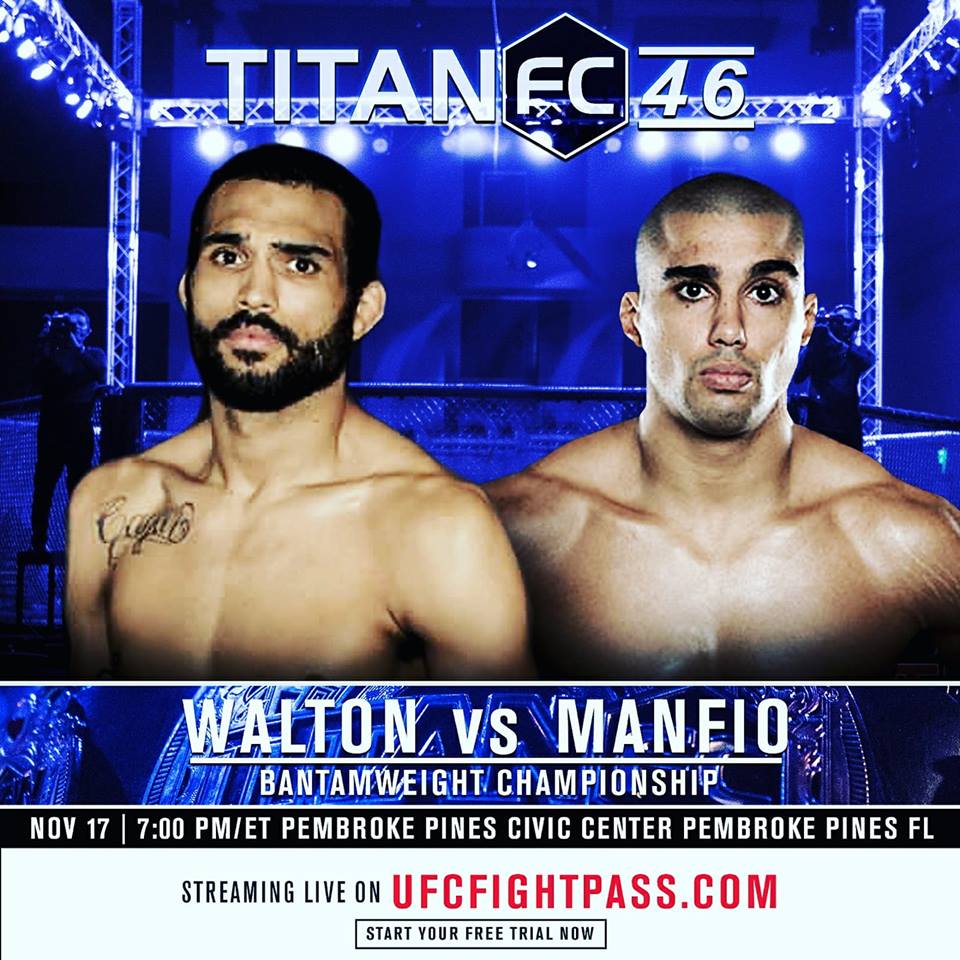 Titan FC 46, Chazz Walton vs Raush Manfio