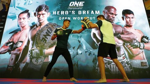 ONE CHAMPIONSHIP HOSTS OPEN WORKOUT FOR ATHLETES AT ONE: HERO’S DREAM IN YANGON