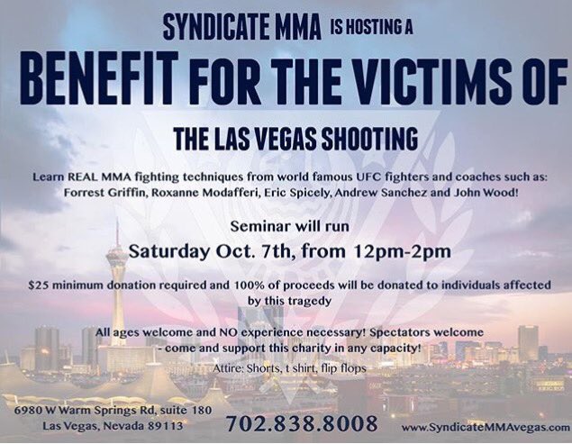 Syndicate MMA - Las Vegas Shooting