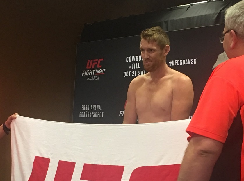 UFC Fight Night 118 weigh-in results - Sam Alvey misses weight on short notice fight