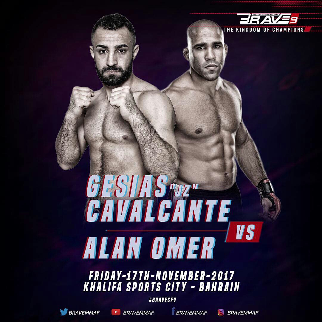 Gesias Cavalcante signs with Brave Combat Federation