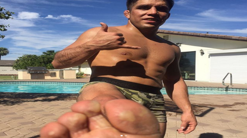 Henry Cejudo forced to jump from balcony after fire destroys building