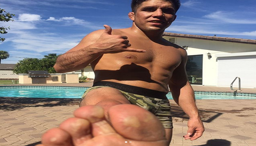 Henry Cejudo forced to jump from balcony after fire destroys building