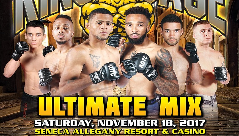 Pat Mix meets Andrew Ewell in New York for vacant King of the Cage flyweight title