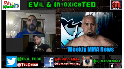 New EVil And IntoxicaTED #59 - UFC 216 Preview + Cyborg Mad + Fight Announcments